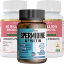 Wellness Bundle: 2 Flessen vrouwen Probiotica + 1 Fles Spermidine & Fisetin 