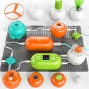 SNAEN Circuits for Kids 4-8 8-12 - Science Kits for Kids Age 5-7 8-10, Meer dan 300 Projecten, 31 Onderdelen, Electronics Exploration Educational Gifts for Kid Boy Girl Ages 3 4 5 6 7 8 9 10 11 12