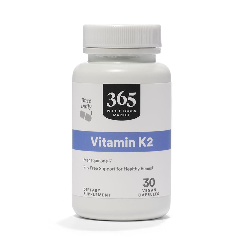 365 by Whole Foods Market, Vitamin K2, Vegan, 30 Count
