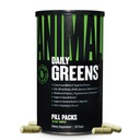 Animal Daily Greens Pill Packs - Kale, Tarwegras, Alfalfa & Meer - Handige Prebiotische en Probiotische Superfood Blend voor Superior Digestie, Gut Health, en Immuniteit voor mannen en vrouwen - 30 dagen levering