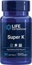 Life Extension Gamma E Mixed Tocoferols & Tocotrienolen 60 Softgels en Super K Vitamine K1 K2 MK-7 MK-4 Vitamine C 90 Softgels Bundel