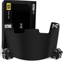 Nxtrnd VZR1 Voetbal Visor, Flat Lens Technology, Past Volwassen & Jeugd Voetbal Helmen