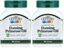 21e-eeuwse avond Primrose Oil Softgels, 60 Graaf (pakket 2)