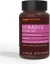 Elementen One Daily Women's Probiotic, Support Urinary Tract and Vaginal Health, 50 Miljard CFU (7 stammen), Lactobaccilus en Bifidobacteria blend, 30 Capsules