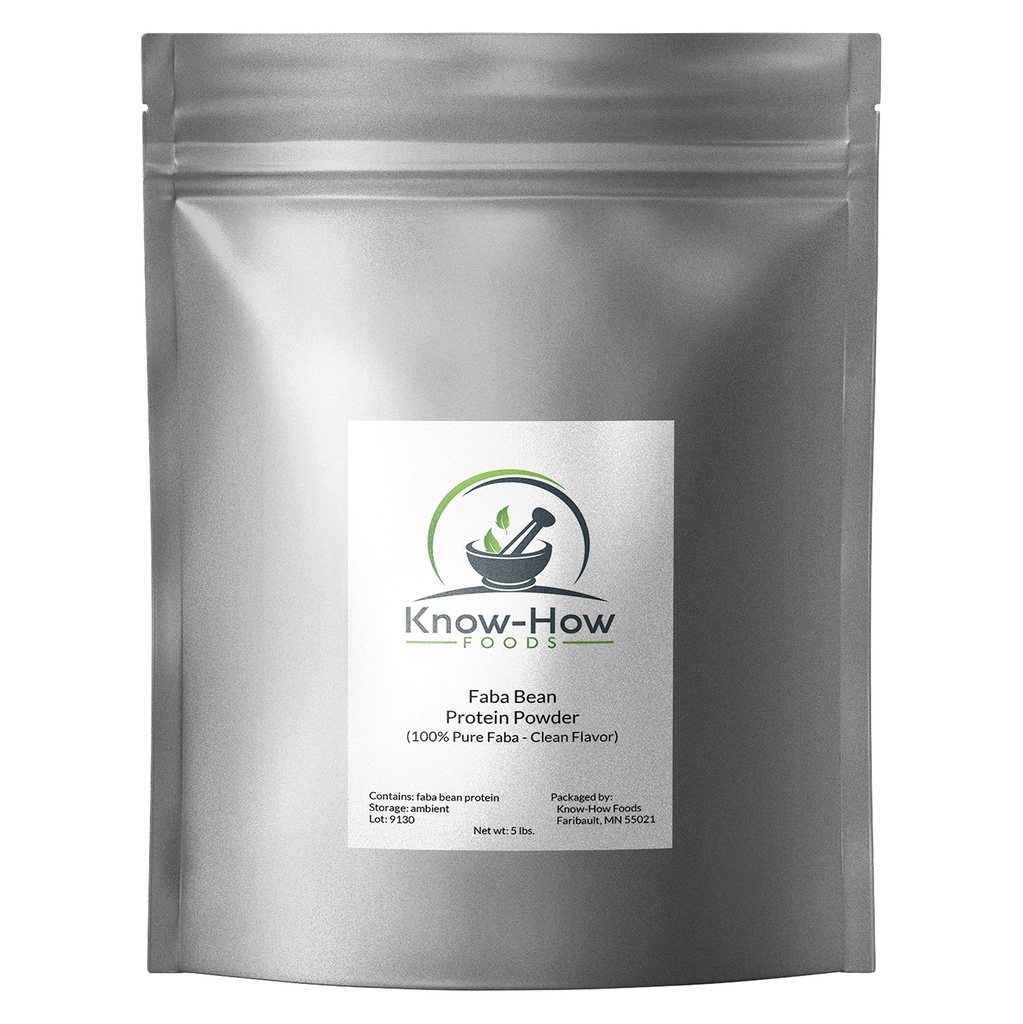 100% Pure Faba Bean Proteïne Poeder (5 lb. Bulk)