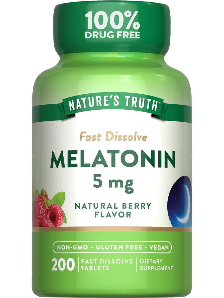 De waarheid van de natuur Melatonine 5mg Fast loss Tablets 