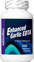 Enhanced Knoflook EDTA 120 Capsules - 1000mg High Potency Calcium Dinatrium EDTA Formule - Geen Magnesium Sterate of Aluminium bevattende Zeoliet - 1 Fles van 120 Capsules