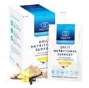 Equilife Daily Nutritional Support, All-in-One Multivitamine Maaltijd Vervanging, Pure Vanille Smaak, 15G Plant Proteïne, Ondersteunt totale wellness Inclusief energie, spijsvertering, & huid, 14 Packets