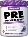 BlueBonnet Nutrition Extreme Edge Pre workout, Verhoogt Nitric Oxide (NO) niveaus- 30 porties, druivensmaak, 10,56 Oz