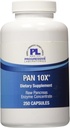 Progressieve Labs Pan 10X Supplement, 250 Tellen