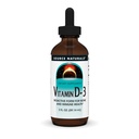 Bron Naturals Vitamine D-3 Liquid Drops 2000 ie Ondersteunt Bone & Immune Health* - 2 Fluid oz