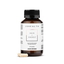 JSHealth Hair Formula - Vitaminen voor haargroei en energie met zink en jodium - haarverlies supplement voor mannen en vrouwen (60 capsules)