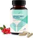 Checkable® Urinaire Tract Balance - Blader Health and Urinary Tract Cleanser Vitaminen voor mannen en vrouwen - 1350mg met D-Mannose en Cranberry - 60 Capsules