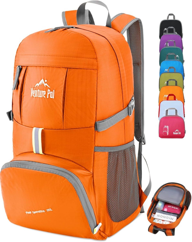 Venture Pal 35L Ultralight Lichtgewicht Packable Opvouwbare Reis Camping Wandelen Outdoor Sport Rugzak Daypack