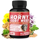 BMVINVOL Geile Geit Weed Capsules met Tribulus, Ginseng, Ashwagandha, Maca, Tongkat Ali, Nettle, Black Pepper - 60 Tellen