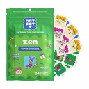 NATPAT Zen Patch Mood Calming Stickers for Kids and Adults - Chemical and Drug Free, Mood Support for Relaxation, Calm and Emotion Regulation - BuzzPatch Natural Patch (24 Pack)