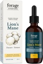 Leeuwen Mane Tinctuur, met Premium Mushroom Extract, voor Geheugenverbetering en Zenuwondersteuning, Dual Extract, Alcoholvrij, 60 ml