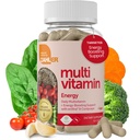 Zahler - Dagelijkse Multivitamine voor vrouwen en mannen met energie-vitaminen, mineralen en ijzer (60 graaf) Kosjer Mannen & vrouwen Multivitaminen voor gezonde energie - Multivitaminen voor volwassenen - Made in USA Supplementen