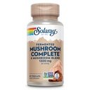 SOLARAY Fermented Mushroom Complete - Biologische Chaga, Reishi, Shiitake, Cordyceps, Turkije Tail Mushroom en Lions Mane Supplement Capsules - 8 Mushroom Supplement - Non-GMO, 30 Servings, 60 VegCaps
