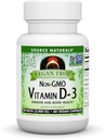 Bron Naturals Vegan True, Non-GMO Vitamine D-3, Dieetsupplement voor Immune en Bone Health*, 2000 IE - 60 Capsules