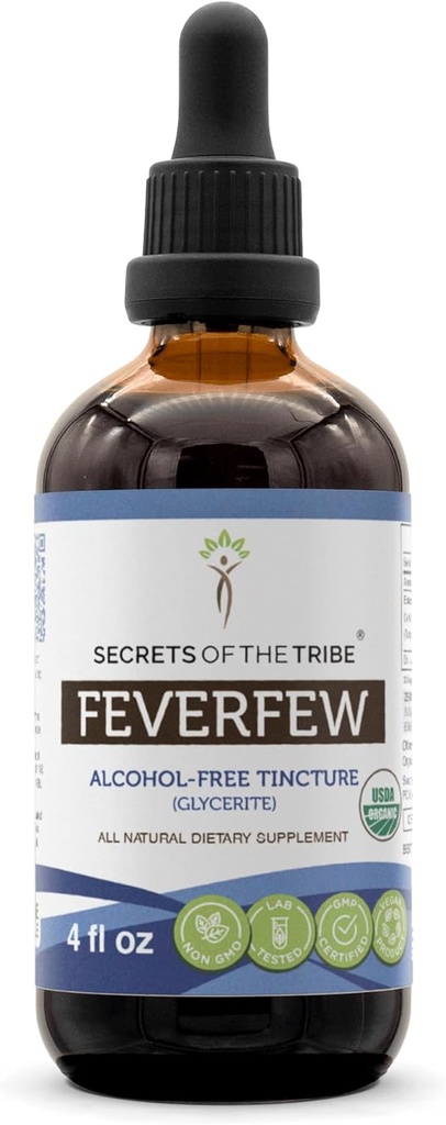 Secrets of the Tribe Feverfew USDA Organic 