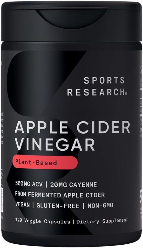 Sportonderzoek Apple Cider Vinegar met Cayenne Pepper 