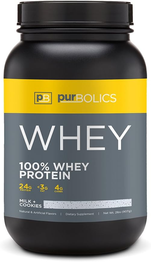 Purbolics Proteïne 100% Wei Proteïne Bouwen Lean Muscle & Improve Recovery 