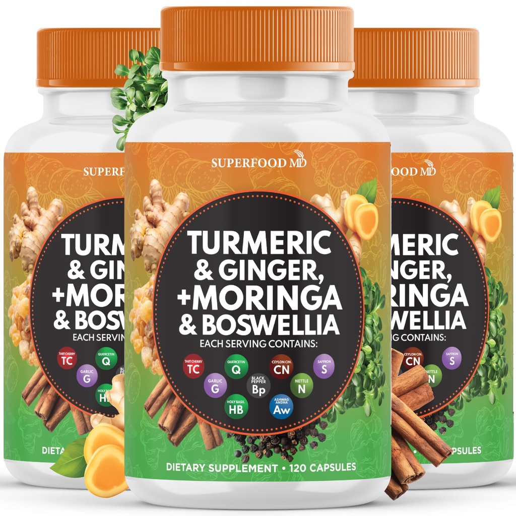 Kurkuma Moringa 50000mg Supplement 
