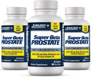 SUPER BETA PROSTATE Ondersteuningssupplement voor de gezondheid van mannen - verminderen badkamertrips, bevorderen slaap, betere blaas legen & gezonde prostaat, Beta Sitosterol - 60 Tellen (pakket van 3)