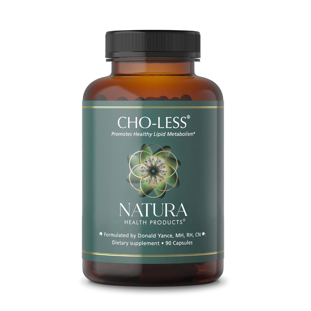 Natura Health Products Cho-Less Supplement - Bevordert gezonde Lipiden Metabolisme en cardiovasculaire gezondheid - met Niacin, Red Gist Rice, Artichoke Extract en Beta Sitosterol (90 capsules)
