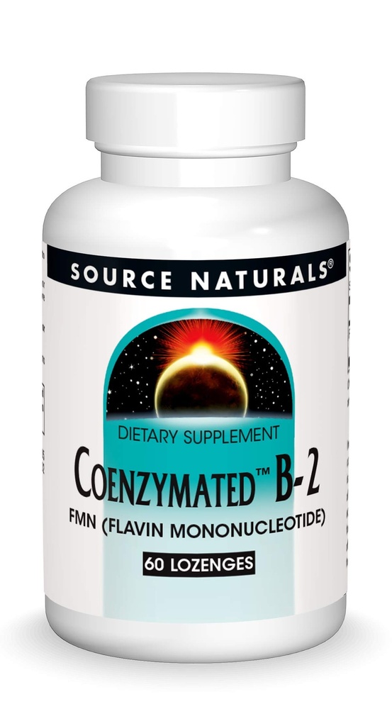 Bron Naturals Coenzymated B-2 Lozenges 25mg, 60 Tellen