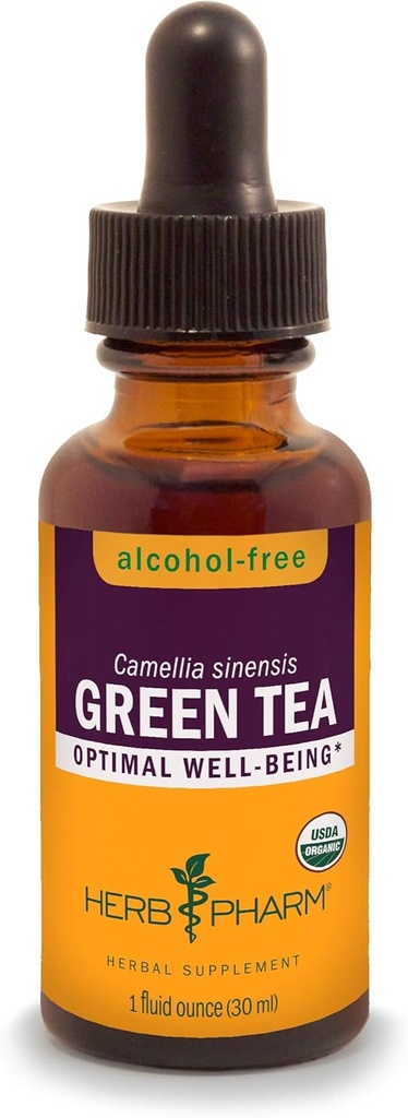 HERB PHARM Green Tea Herb Glycerite, 2 Ponden (GLPTEA01), 1 Fl Oz (verpakking van 1)