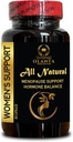 Menopauze ondersteuning voor vrouwen - Menopauze ondersteuning pillen voor Hot Flashes, Hormone-vrije menopauze supplementen voor vrouwen, natuurlijke menopauze pillen - 1 fles 60 capsules