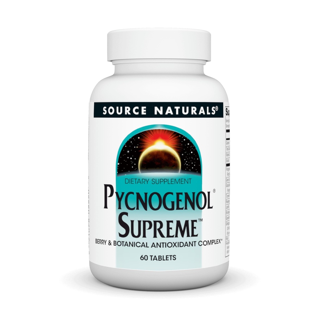 Bron Naturals Pycnogenol Supreme, Berry & Botanical Antioxidant Complex* - 60 tabletten