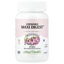 Maxi Health Kauwbare Digest - Natuurlijke spijsverteringsenzymen met bromelaïne en calcium- Quick-Activeren - 90 Kauwtabletten - Kosher - Ondersteunt gezonde spijsvertering en Joint Comfort voor mannen en vrouwen