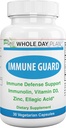 Spectra Vitaminen Immune Guard Natural Immunity Booster, Vitamine D3, Zink, Immunoline, Ellagic Acid, 30 Capsules,