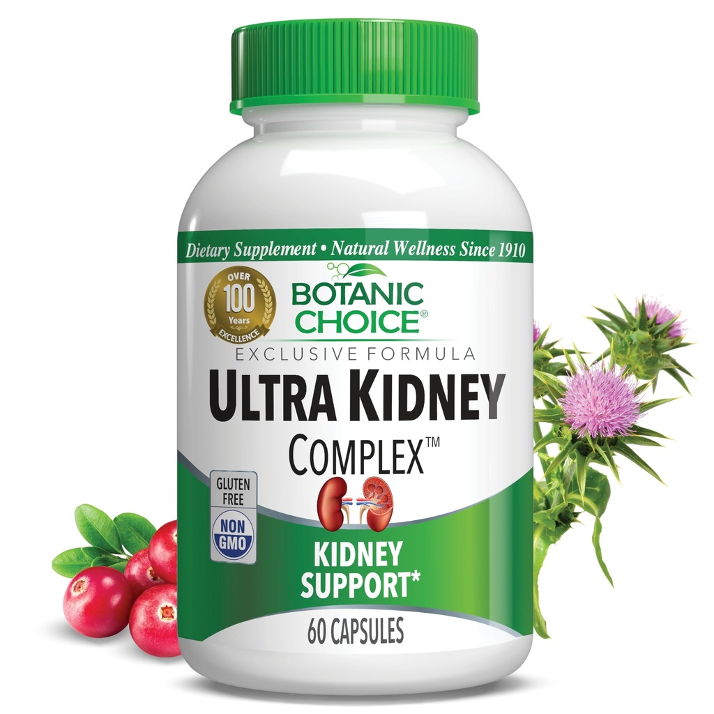Botanische keuze Ultra niercomplex - Optimale nierondersteuning met melkdistel, groene thee & meer- 60 capsules