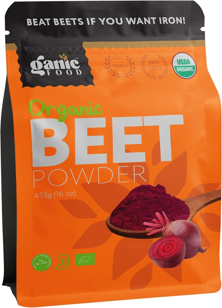 Biologische bietenwortelpoeder, 16 ounces