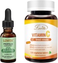 Lovita Bee Propolis Liquid Extract & vitamine C Nutriënt Supplementen bundel