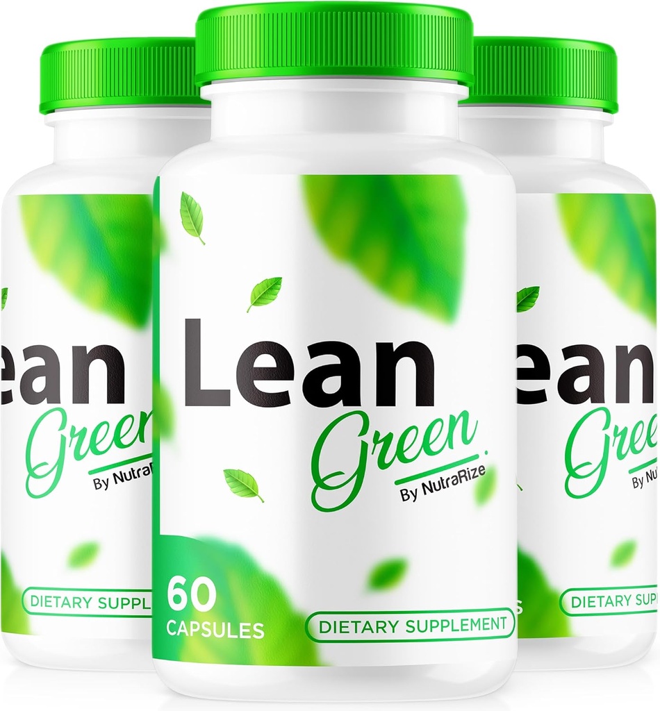 (3 Pack) Lean Green Capsules - Natuurlijk ondersteunt actieve levensstijl en fitness, Premium Keto Pillen voor duurzame energie en gezondheid, Lean Green Formula, LeanGreen Officiële Review (180 Capsules)