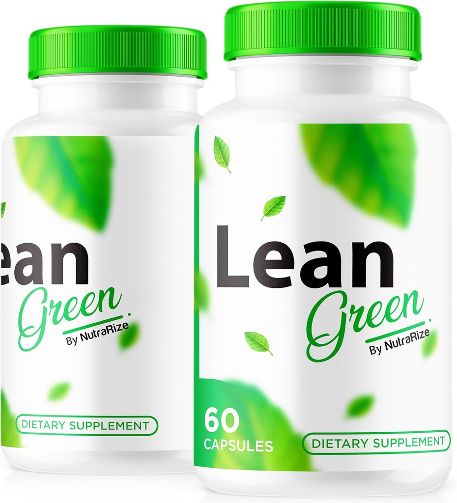 (2 Pack) Lean Green gewichtsverlies pillen - Natuurlijk ondersteunt actieve levensstijl en fitness, Premium Keto pillen voor duurzame energie en gezondheid, Lean Greens Formula, LeanGreen Officiële Review (120 Capsules)
