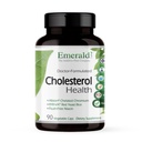Emerald Labs Cholesterol Health - met CoQ10, Flush-Free Niacin, RYR-VA, en Knoflook voor hart en Circulatory Ondersteuning - 90 plantaardige capsules