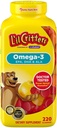 LIL CRITERS Omega 3, EPA, DHA& ALA, 220 Gummies