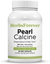 Herbsforever Pearl Calcine Capsules Bone Supplement bevordert gezonde botten en sterke tanden 90 capsules