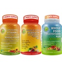 Complete dagelijkse vitamines - quercetine met bromelaine supplement bundelen met multivitamine Plus voor mannen & vrouwen met ijzer en liposomale vitamine C vloeibare gel - voor Immune, Respiratory, Digestieve ondersteuning