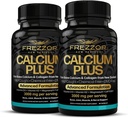 FREZZOR Calcium Plus with UAF1000+ Super Antioxidant for Bones Health & Bone Density, Supports Healthy Body Weight, Optimal Ratio of Essential Bone Building Minerals, NZ Made, 180 caps, 2 Month Supply