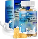 Suikervrij Magnesium Gummies Plus Probiotic & Fiber, Magnesium Glycinate 400 mg