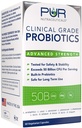 Probiotica van klinische graad * 50 miljard CFU/serven * 10 strepen * Ingebouwde prebiotica * 60 dagelijkse capsules - 2 maanden aanbod * Alle natuurlijke 100% Made in USA