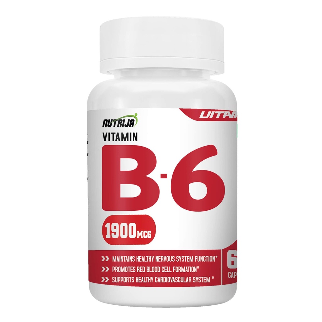 Vitamine B6 capsules (60 capsules)