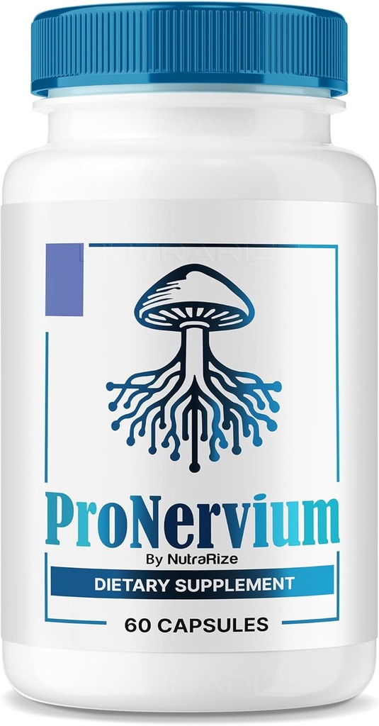ProNervium - ProNervium Advanced Nerve Health Supplement, ProNervium Nerve Ondersteuning Dieetpillen, All-Natural Formula for Dynamic Lifestyle, Pro Nervium Pastillas Reviews (60 Capsules)